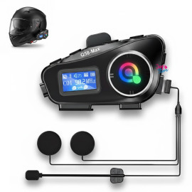 Intercomunicador Bluetooth Q58 Max Moto Auricular Casco Radio