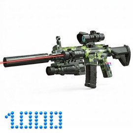 Pistola Hidrogel M416 Camuflada Bola Gel Lanzador Orbit Gun